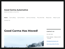 Tablet Screenshot of goodcarmaauto.com